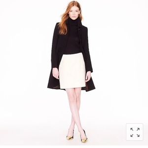 J Crew mini wool skirt